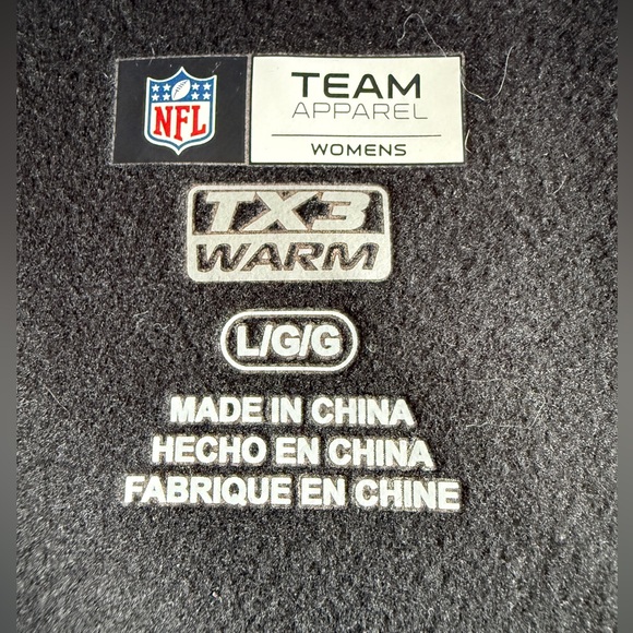 Pittsburgh Steelers TX3 Warm Fleece Lined NFL Team Apparel Women's Hoodie Black - Picture 8 of 13